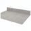 Wilsonart Matt Grey Stone Effect Compact Laminate Upstand 3000mm x 95mm x 12mm