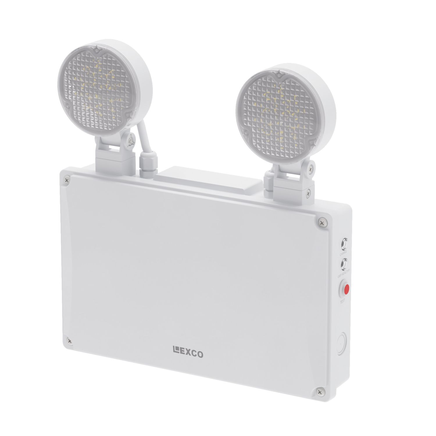 Lexco Non-Maintained Emergency LED Twin Spotlight White 3W 450lm (496RE)