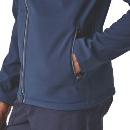 Regatta Navigate 2-Layer Hooded Jacket Jacket Navy/Seal Grey Large 41.5 ...