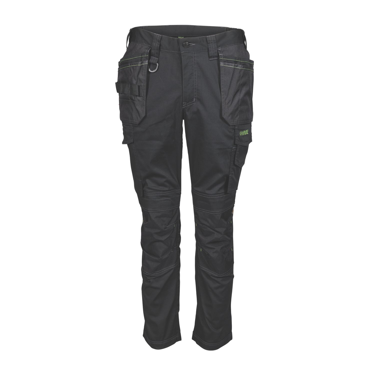 Apache Sudbury Work Trousers Black 42" W 33" L (496VK)