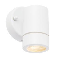 Saxby Palin Outdoor Wall Light Gloss White