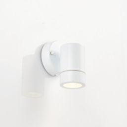 Saxby Palin Outdoor Wall Light Gloss White