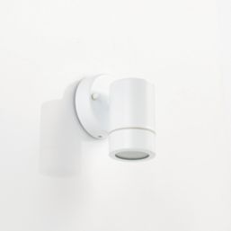 Saxby Palin Outdoor Wall Light Gloss White