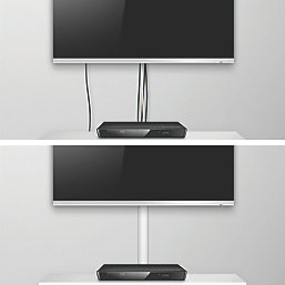 D-Line PVC White TV Trunking 50mm x 25mm x 1.5m 2 Pack