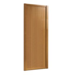 Spacepro Shaker 3-Door Panel Sliding Wardrobe Doors Oak Frame Oak Panel 2136mm x 2260mm