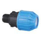 Flomasta  MDPE Male Adaptor 20mm x 1/2"