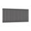 Reina Elips Single 600mm x 1140mm 2985BTU Anthracite Horizontal Designer Radiator