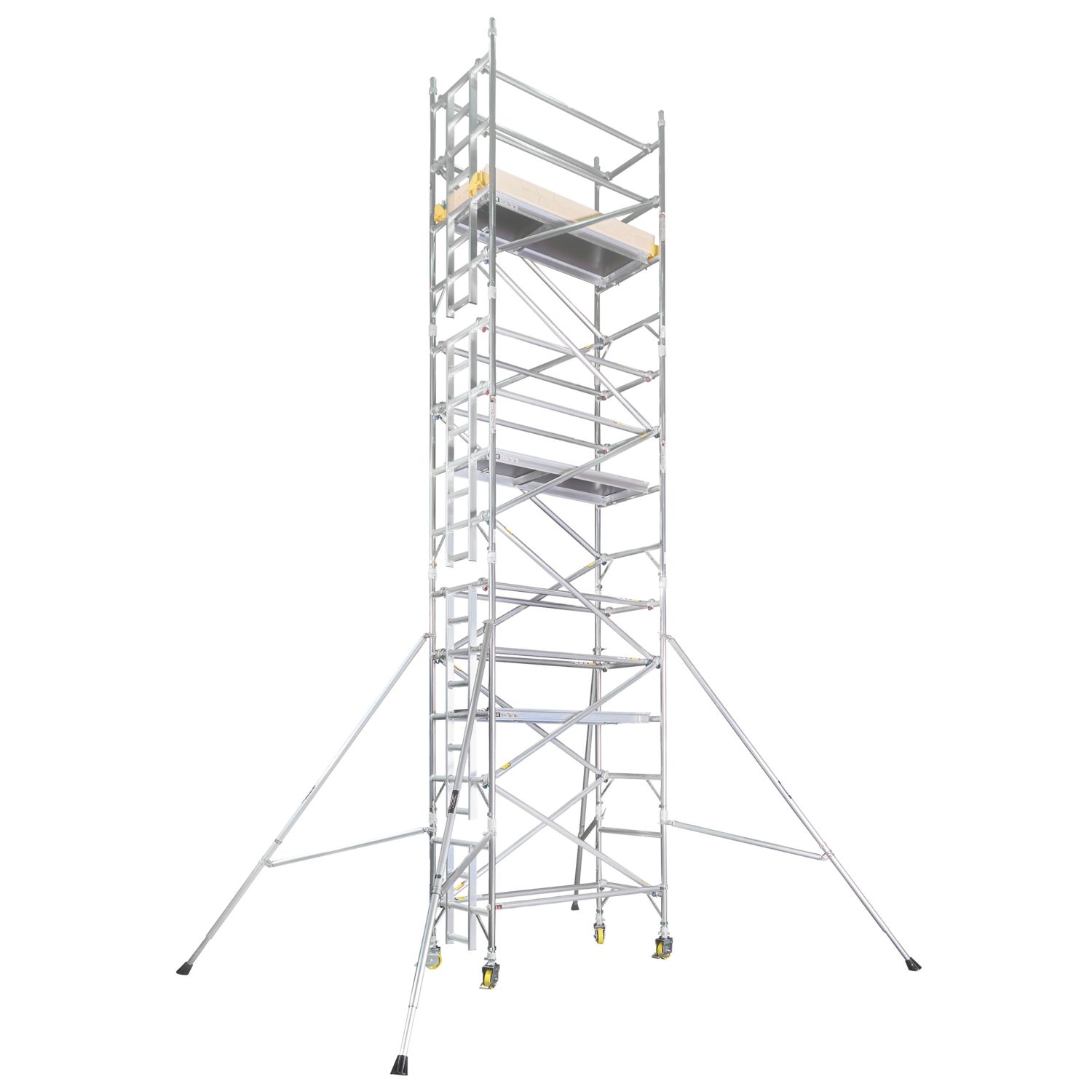Boss Ladderspan 3T Single Depth Aluminium Tower 0.6m x 1.8m x 6.2m (497HA)