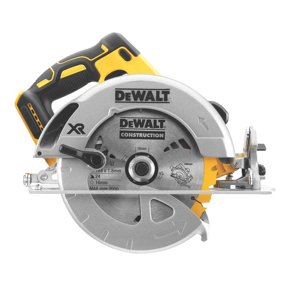 DeWalt DCS570N XJ 184mm 18V Li Ion XR Brushless Cordless Circular