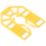 Broadfix U Shims Yellow Small 55mm x 1mm x 43mm 200 Pack