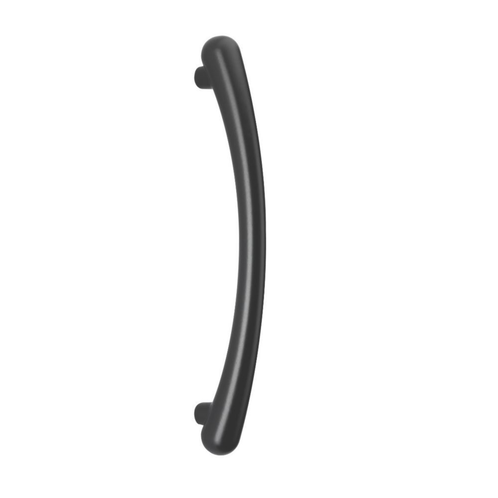 Urfic D Pull Handle Black 128mm - Screwfix