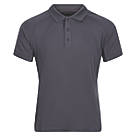 Regatta Coolweave Polo Shirt Iron Large 41 1/2" Chest