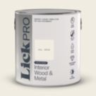 LickPro 2.5Ltr 9010 Satin Water-Based Trim Paint