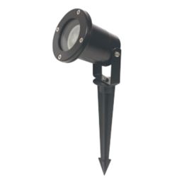 4lite WiZ Connected Outdoor LED Smart Garden Spike Light Black 4.9W 345lm