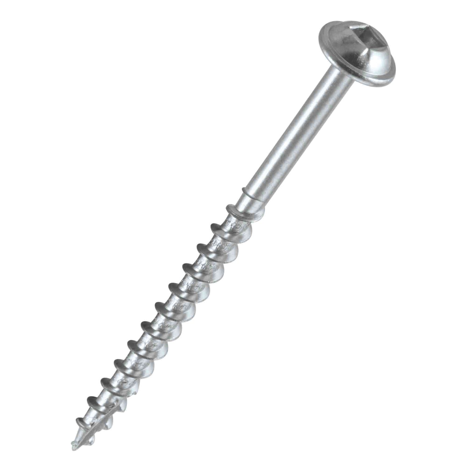 Trend PH/8X63/200C Square Flange Self Tapping Pocket Hole Screws Coarse Thread No. 8ga x 2 1/2" 200 Pack (497PV)