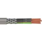 Time 4-Core CY Grey 0.5mm²  Screened Control Cable 1m Coil