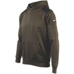 CAT Essentials Hoodie Army Moss Medium 38-41" Chest