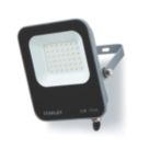 Stanley  Outdoor LED Slimline Floodlight Black 30W 3300lm