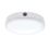 Saxby Forca Outdoor Round Photocell LED Bulkhead Gloss White 8/12/15W 1800lm