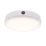 Saxby Forca Outdoor Round Photocell LED Bulkhead Gloss White 8/12/15W 1800lm