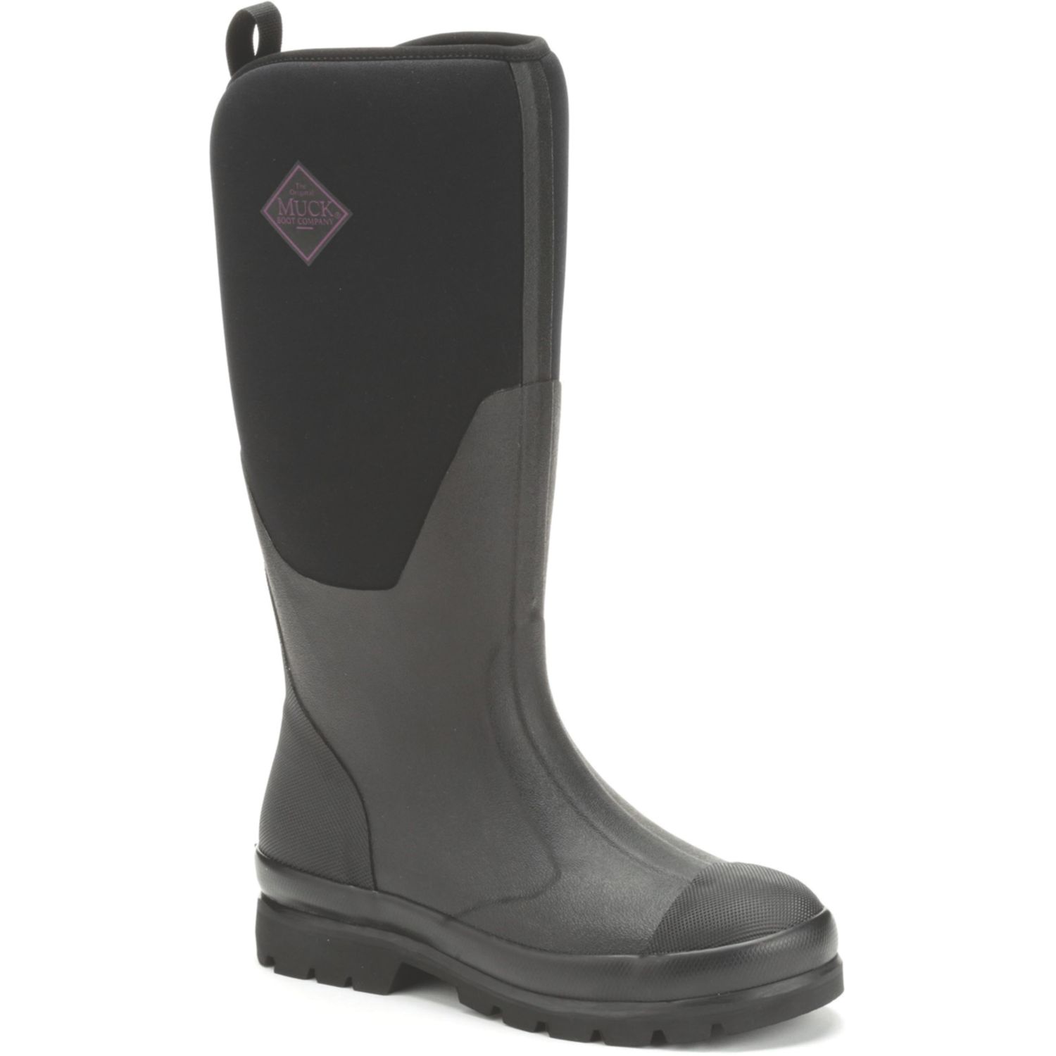 Muck Boots Chore Classic Tall Size 9 Womens Black Non Safety Wellies (497XR)