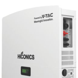 V-TAC 10kW Wall Mounted 3-Phase Hybrid Solar Inverter & Battery