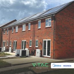 V-TAC 10kW Wall Mounted 3-Phase Hybrid Solar Inverter & Battery