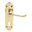 Smith & Locke Sherborne LoB Lock Door Handles Pair Polished Brass