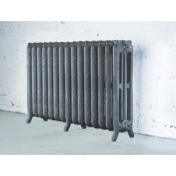 Arroll 760mm x 1234mm 7370BTU Cast Grey Cast Iron 3 Column Radiator