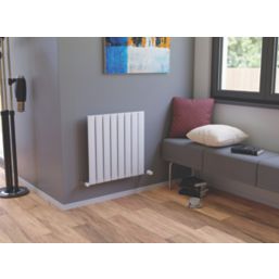 Ximax 600mm x 595mm 1403BTU White Vertical Designer Radiator