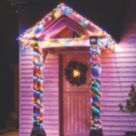 300 LED Indoor & Outdoor Multi Colour Cluster Christmas Lights