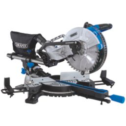 Draper 90170 255mm  Electric Single-Bevel Sliding Compound Mitre Saw 240V