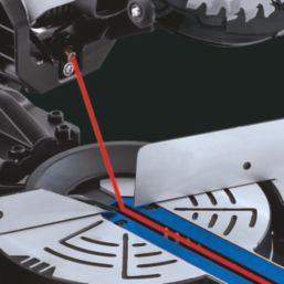 Draper 90170 255mm  Electric Single-Bevel Sliding Compound Mitre Saw 240V