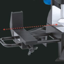 Draper 90170 255mm  Electric Single-Bevel Sliding Compound Mitre Saw 240V