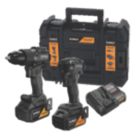 DEWALT McLaren F1 Team DCK2222MM2T-GB  18V 2 x 4.0Ah Li-Ion XR Brushless Cordless Twin Kit