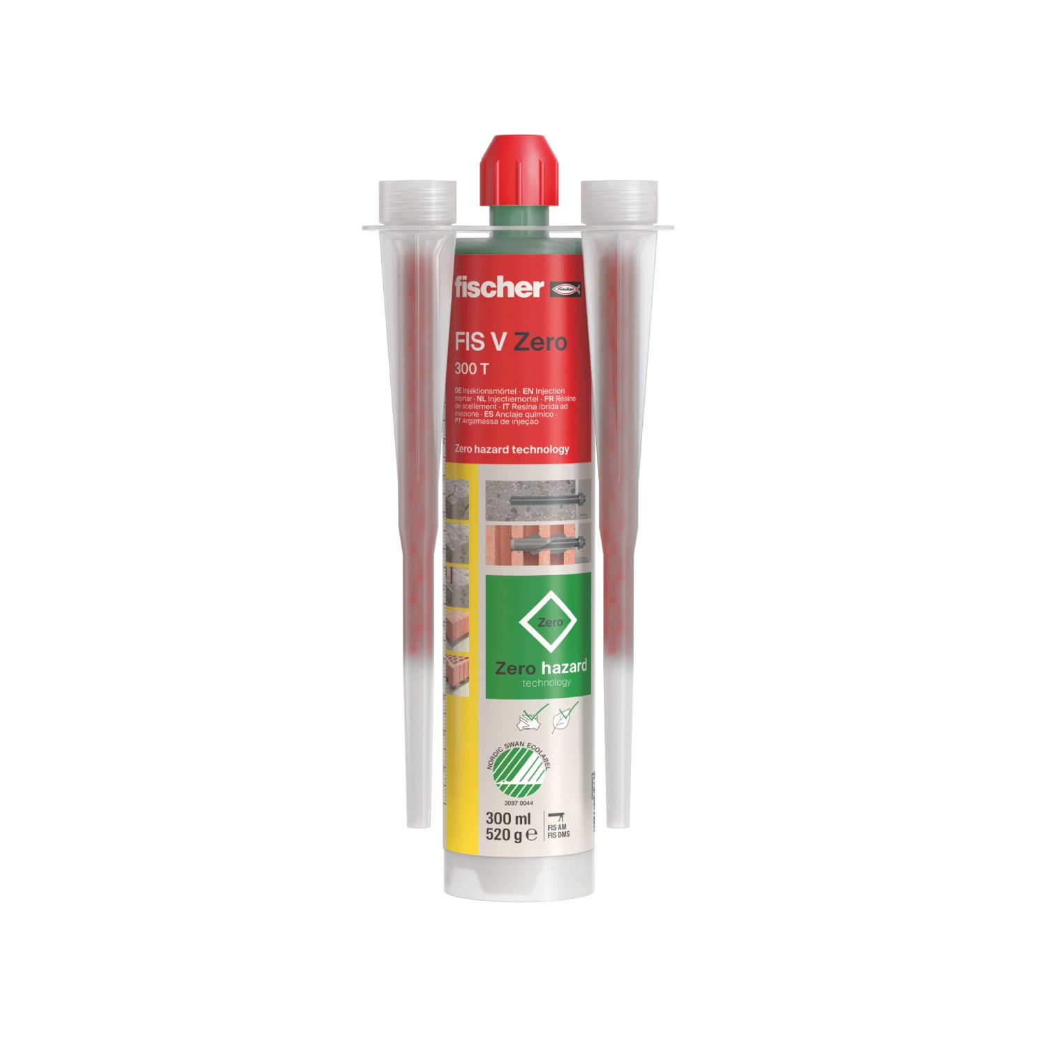 Fischer FIS V Zero 300T Injection Mortar 300ml (498HL)