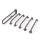 Nymas Doc M Grab Rail Pack Grey 6 Piece Set