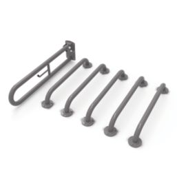 Nymas Doc M Grab Rail Pack Grey 6 Piece Set