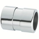 McAlpine  Compression Straight Connector Chrome 42mm x 42mm
