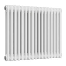 Reina 600mm x 785mm 2530BTU White Horizontal 2 Column Radiator