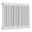 Reina 600mm x 785mm 2530BTU White Horizontal 2 Column Radiator
