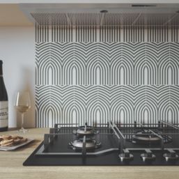 Wilsonart Arches Moss Green Splashback 900mm x 800mm x 4mm