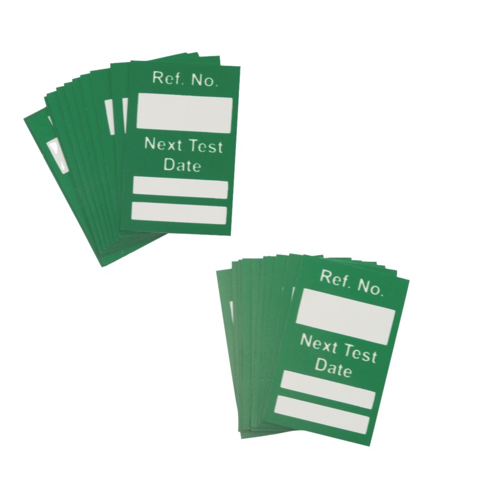 Essentials Next Test Mini Tag Inserts 20 Pack - Screwfix