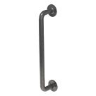 Rothley  Straight Household Steel Grab Rail Pewter 457mm