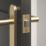 Smith & Locke Polished Brass Tubular Latch 62.2mm Case - 45mm Backset