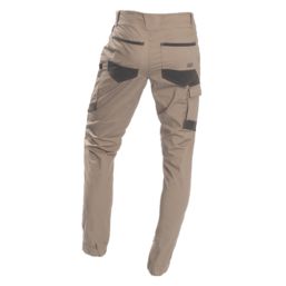 Hard Yakka Raptor Cuff Trousers Tan 40" W 32" L