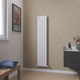 Ximax Fortuna 1500mm x 294mm 1778BTU White Vertical Designer Radiator
