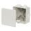 Vimark 6-Entry Square Junction Box with Knockouts 88mm x 45mm x 88mm