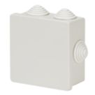 Vimark 6-Entry Square Junction Box with Knockouts 88mm x 45mm x 88mm