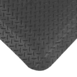 COBA Deckplate ReGen Anti-Fatigue Floor Mat Black 900mm x 600mm x 15mm